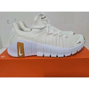 Women's Size 10.5- Nike Free Metcon 6 Sail/Monarch-White FJ7126-103
